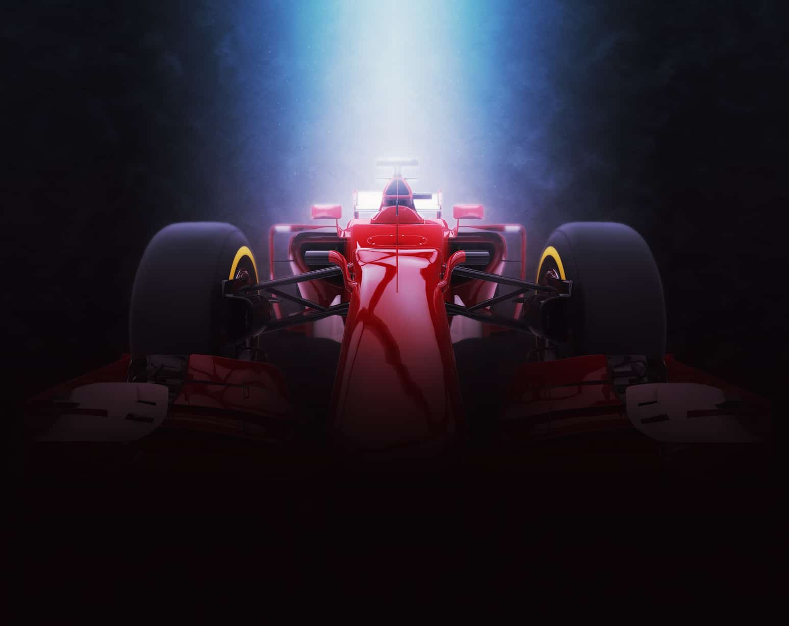 Red formula one car - epic lighting – Montreal Grand Prix